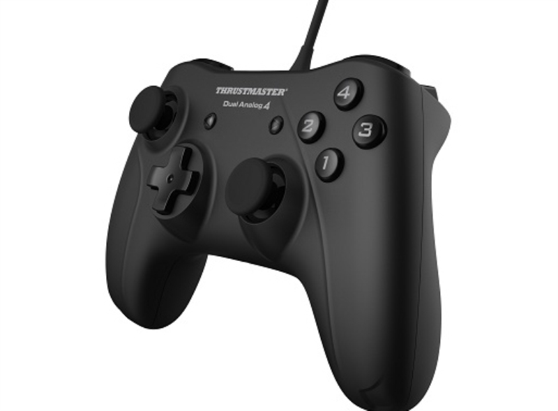 THRUSTMASTER Joystick controller Thrustmaster Dual Analog 4 per PC nero